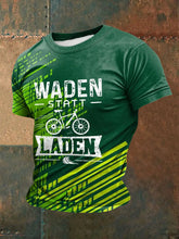 Männer Ein Mann Ein Fahrrad Kein Motor T-Shirt